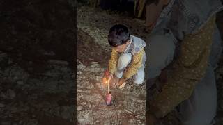 Rocket Skyshot diwali experiment crackers vlog happydiwali patakhe diwalicelebration patakha [upl. by Shanda671]