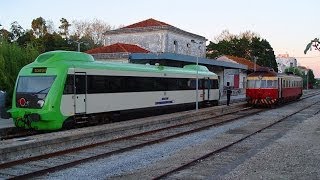 Ramal da Figueira Foz Estação de Cantanhede 2003 [upl. by Damahom]