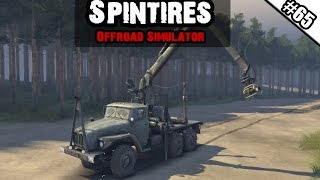 SPINTIRES Hardcore 65  Die neue Taktik ★ Lets Play Spintires [upl. by Pembroke]