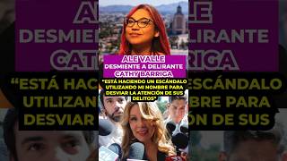 Ale Valle desmiente a Cathy Barriga en vivo [upl. by Reece922]