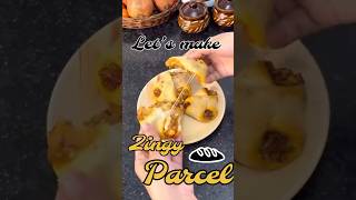 Easiest Zingy parcel recipe 🥖 trendingonshorts food foodrecipe shorts [upl. by Annitsirhc]