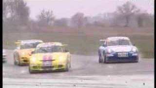 Porsche Carrera Cup France Nogaro accident de Fabien Barthez [upl. by Elletnwahs]