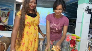 Gulab Jamun for my sister Vedo Birthday love family food birthday subscribe fyp [upl. by Maidel]