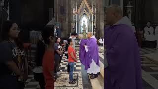 Ash Wednesday Mass 2023 at San Sebastian Basilica [upl. by Lovett175]