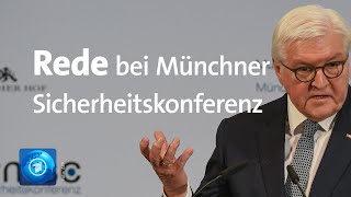 Steinmeier kritisiert USA China und Russland bei der Sicherheitskonferenz in München [upl. by Melly]