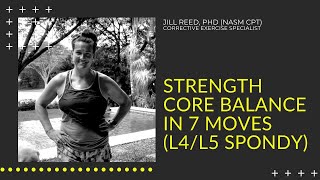 Strength amp Core for Spondy and L4L5 MIS TLIF Recovery in 7 Moves [upl. by Kacie]