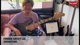 ป่วนเบสลูกค้า EP1 Fender Jazz Bass Geddy Lee Signature [upl. by Ardnuahsal]