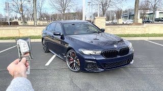 2023 BMW M550i Start Up Exhaust Test Drive Walkaround POV and Review [upl. by Daniell]