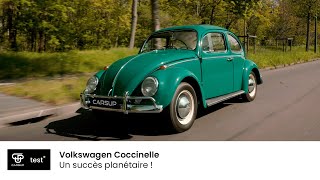 La Volkswagen Coccinelle  un succès planétaire [upl. by Tippets]