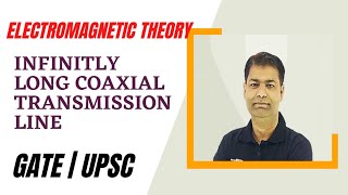 512 INFINITLY LONG COAXIAL TRANSMISSION LINE Electromagnetic Theory  GATE  UPSC  ESE [upl. by Schnell]