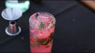 How to Make a Raspberry Mojito  Raspberry Mojito Cocktail  Allrecipescom [upl. by Azenav]