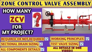 Zone Control Valve Assembly l Firefighting Sprinkler system l ZCV for Sprinkler SystemFirefighting [upl. by Rimahs741]