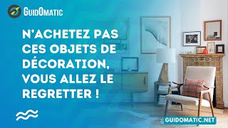 👉 N’achetez pas ces objets de décoration vous allez le regretter [upl. by Marita661]