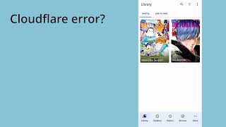 FIX Failed to bypass Cloudflare Tachiyomi quick tutorial [upl. by Lleznol47]