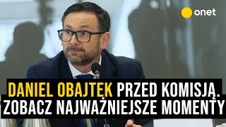 Daniel Obajtek stanął przed komisją śledczą Zobacz najważniejsze momenty przesłuchania [upl. by Gregoire]