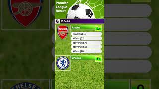 Arsenal vs Chelsea  Premier League Result and Table  23rd April 2024 [upl. by Kalindi546]