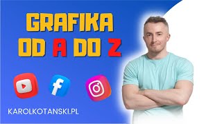 Jak robić dobre grafiki na media społecznościowe w CANVA [upl. by Litnahc]