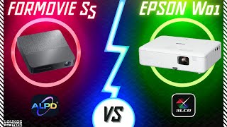 FORMOVIE S5 vs EPSON COW01  QUAL O MELHOR PROJETOR [upl. by Gregoor]