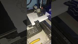 Pen Plotter Ender 3 Pro just using 3D printer as 2D printer v ender3pro ender3 3dprinting [upl. by Benilda]