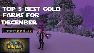 December 2021s Top 5 Best World of Warcraft Shadowlands Gold Making Guides [upl. by Ahsiuqal]