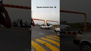 Toyota Starlet Duo 🇵🇰  Wheels And Tales toyota starlet toyotastarlet karachi ytshorts duo [upl. by Gretna33]