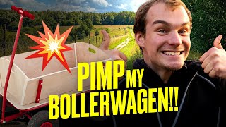 Bau einen GEILEN amp günstigen Bollerwagen – DIYChallenge I Hundert Hektar Heimat [upl. by Aneela985]