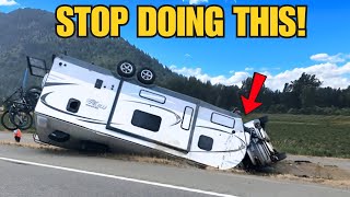 11 Common RV Mistakes Correcting The Misinformation On Travel Trailer Hook Up [upl. by Allemac]