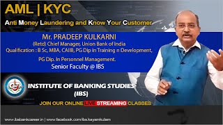 AML  KYC  Anti money laundering and know your customer  Explained in English  IBS [upl. by Ardnad]