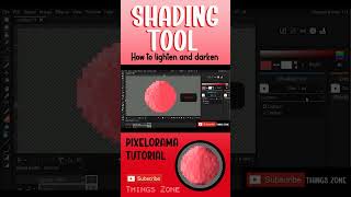 Pixelorama TutorialShading Tool Herramienta de sombreadoPixel Art [upl. by Yelsna29]