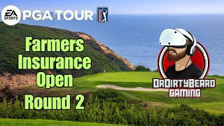 THE FARMERS INSURANCE OPEN  SEASON 2  Round 2  EA Sports PGA Tour 2023 [upl. by Tita]