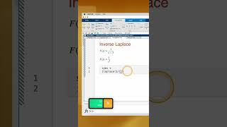 MATLAB  Inverse Laplace Transform [upl. by Lehrer]