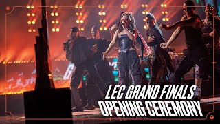 LEC Season Finals  Grand Final Opening Ceremony presented by Mastercard ft Spill Tab [upl. by Rogers]