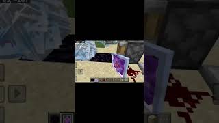 End crystal launcher part 1 minecraft endcrystal gaming [upl. by Ellehcir]