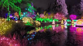 벤두센 빛 축제 VanDusen Festival of Lights 벤두센 식물원 VanDusen Botanical Garden Vancouver 캐나다 231126 [upl. by Debby691]