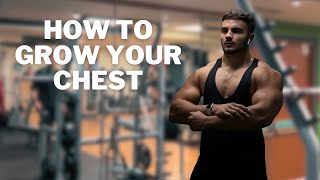 CHEST DAY  HOW TO GET BIGGER PECS [upl. by Dougie]