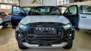 The New 2024 Toyota hilux GR Sport  V6 40L  4WD inside and out  with price [upl. by Cobbie750]