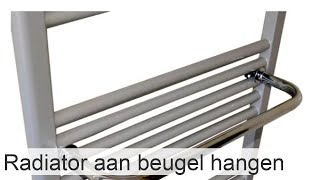 Beugel voor stalen gietijzeren bimetalen en aluminium radiatoren hoe ophangen [upl. by Neom]