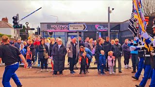 CAMLACHIE LOYAL STAR FLUTE BAND  Whitburn annual band parade 2024 [upl. by Rossy]