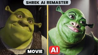 Shrek AI remastered version Runway GEN 3 [upl. by Novyar]