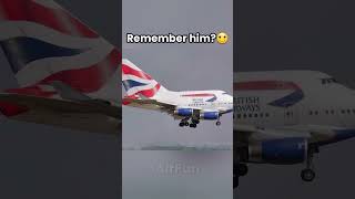 Proof we are getting old REUPLOAD aviation plane avgeek airline landing boeing747 [upl. by Junia]