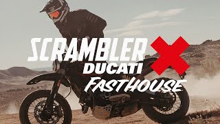 Introducing the quotDucati Scrambler Fasthouse Desert Sledquot [upl. by Rainger]