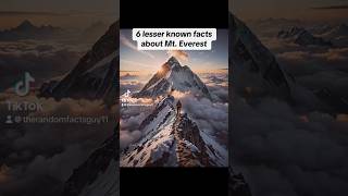 Random Facts  Mt Everest shorts [upl. by Ing361]