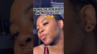 Women Grow Beards Too😱🤔🤯  Hirsutism [upl. by Izak]