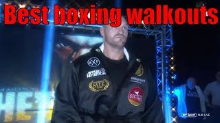 BEST BOXINGUFC WALKOUTS [upl. by Merralee]