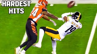 Hardest Hits Of the 20232024 NFL Season nfl football [upl. by Jahdai]