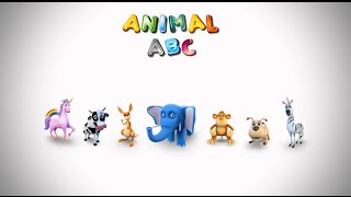 Animal ABC Song  Official Sound Track Animal ABC App [upl. by Ahtenak696]