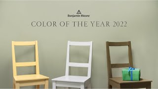 Color of the Year and Color Trends 2022  Benjamin Moore [upl. by Wadsworth]