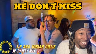 JP aka Josiah Gillie  Jp Party Mix reaction [upl. by Aicnelav]