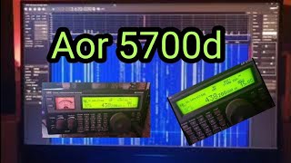 AOR  5700D amp Software [upl. by Nwahsor]