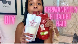 DIY JAPANESE HAIR STRAIGHTENING [upl. by Joana]